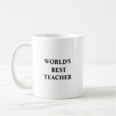 Recherche de meilleur professeur monde tasses Teacher