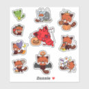 Recherche de grand panda autocollants Kawaii