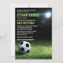 Recherche de soccer bar bat mitzvah invitations Étoile de david