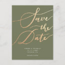 Recherche de vert olive or invitations Chic