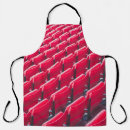 Recherche de théâtre tabliers Rouge