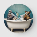 Recherche de baignoire horloges Animal