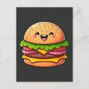 Recherche de burger cartes postales Restauration rapide