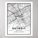 Suche nach detroit poster Stadtplan
