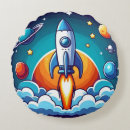 Recherche de fusée coussins Navire spatial