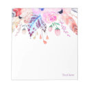 Recherche de fleurs roses blocsnotes Bohème