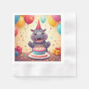 Recherche de hippopotames serviettes Anniversaire