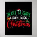 Suche nach weihnachtsmädchen poster Urlaub