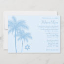 Recherche de tropical bar bat mitzvah invitations Plage
