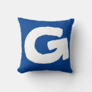 Recherche de jets coussins Bleu