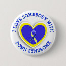 Recherche de down syndrome buttons Bleu