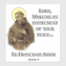 Recherche de saint francis autocollants Religieux