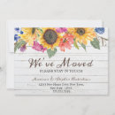 Recherche de simple faire part déménagement Floral
