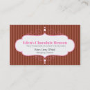 Recherche de chocolatier cartes visite Traiteur