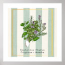 Recherche de culinaire posters Thym