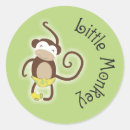 Recherche de petit singe autocollants Bébé