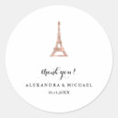 Recherche de paris mariage autocollants Élégant