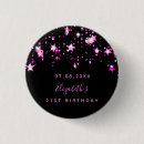 Recherche de rose noire badges Monogramme