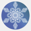 Recherche de de flocon de neige autocollants Blanc
