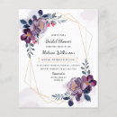 Recherche de violet bridal shower invitations Bride