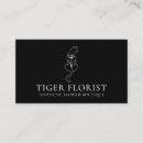 Recherche de tigre cartes visite Animal