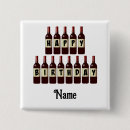 Recherche de vin rouge badges Anniversaire