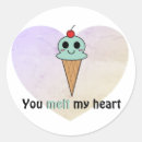 Recherche de crème glacée kawaii autocollants Glace