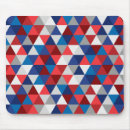Recherche de triangle tapis souris Blanc