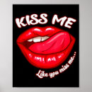 Suche nach küssen lippen poster Valentinstag