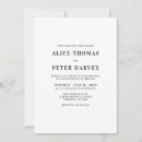 Recherche de logo de mariage invitations Minimaliste