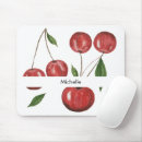 Recherche de rouge cerise tapis souris Aquarelle