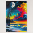 Recherche de scènes puzzles Coucher de soleil