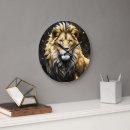 Recherche de lions horloges Majestueux