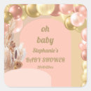 Recherche de gold balloons autocollants Rose
