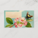 Suche nach vintage bienen visitenkarten Mit blumen