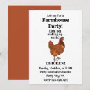 Recherche de poulet drôle invitations Moderne