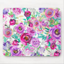 Recherche de floral violet tapis souris Coloré