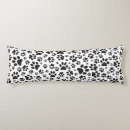 Recherche de chien noir et blanc coussins Motif