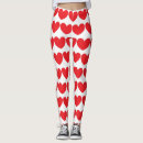 Suche nach herzen leggings Valentinstag