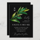 Recherche de vert et noir invitations Verdure