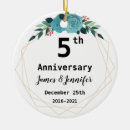 Suche nach 5 hochzeitstag ornamente Couple