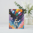 Recherche de astronautes cartes postales Univers