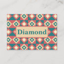 Recherche de diamant bleu cartes visite Professionnel