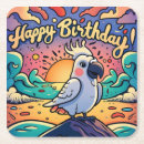 Recherche de perroquet dessous de verres Oiseaux