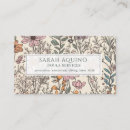 Recherche de floraux cartes visite Customer
