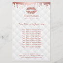 Recherche de maquillage de beauté prospectus Rose doré