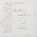 Recherche de elegant modern floral invitations Simple