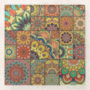 Recherche de patchwork dessous de verres Fleur