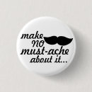 Recherche de moustaches badges Humour