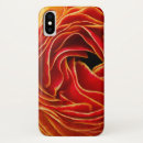 Recherche de macro de fleur iphone coques Rouge